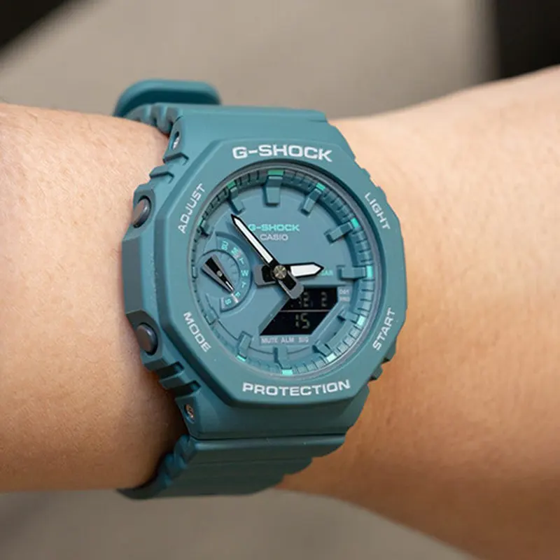 Casio G-Shock Blue Dial Carbon Watch| GMA-S2100GA-3A